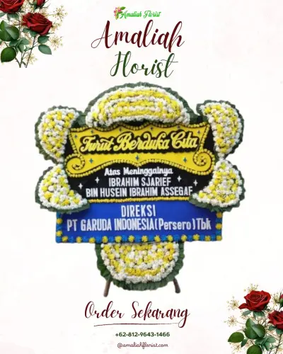 Papan Bunga Duka di Pujon Kidul